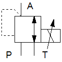 3-Wege-Proportional-Druckreduzierventil