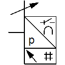 Drucksensor mit Anzeige
