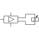Proportional amplifier, 1-channel