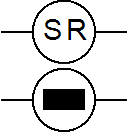 Relay with switch-off delay