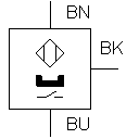 Magnetic proximity switch