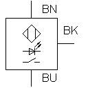 Optical proximity switch