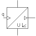 Pneumatic analog flow meter (electrical part)