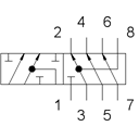 8/n-way directional valve